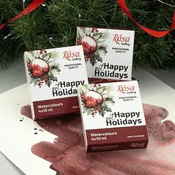 Набір акварельних фарб „Special Edition“ №1 4х10 мл картон Rosa Gallery - мініатюра 5