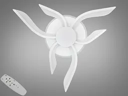 Світильник LED Diasha 2481/3+3WH, 52W, 3200K-6500K, білий метал, сучасний стиль для дому