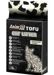Наповнювач AnimAll Tofu Класичний, 2,6кг/6 літрів