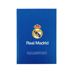 Щоденник шкільний Kite Real Madrid, тверда обкладинка (RL26-262-1)