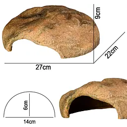 Декорація печера Terrario Gecko Cave L 27x22x9см (292410)