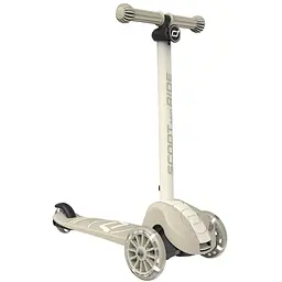 Самокат Scoot and Ride Highwaykick-3s колеса світяться 3+ років світло-сірий (SR-00937)