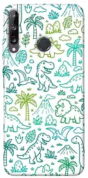 TPU чохол Demsky Dino pattern для Huawei P40 Lite E / Y7p (2020)