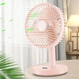 Портативний вентилятор Jile Desktop small fan 01 Pink (1146684) [167298] - мініатюра 7