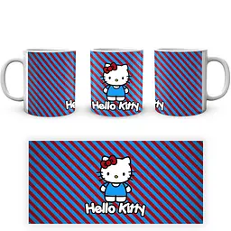 Кухоль GeekLand Hello Kitty Хелло Кітті HK 02.15 330 мл білий - мініатюра 4