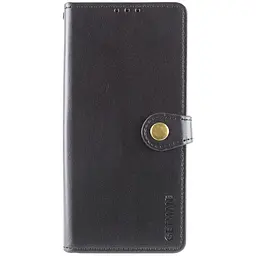 Шкіряний чохол-книжка GETMAN Gallant (PU) для Oppo A60 4G Чорний