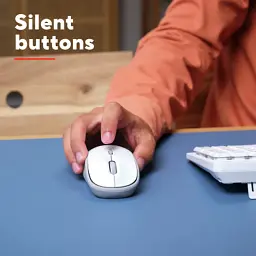 Мишка Trust Yvi+ Silent Wireless White (25513) - мініатюра 10