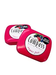 Льодяники Compass зі смаком Дика ягода 14 г