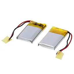 Акумулятор 351525P універсальний з контролером, 3,5 х 15 х 25 мм (100 mAh)/ для TWS навушників, bluetooth гарнітур, MP3 плеєрів - мініатюра 2