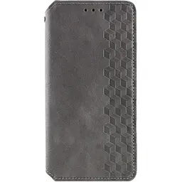 Чохол-книжка GETMAN Cubic для Redmi 15C (Europe version) Grey [148409]