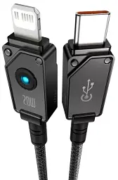 Кабель Baseus Unbreakable Series Fast Charging Cable Type-C to Lightning 20W 1m P10355803111-00 Black - мініатюра 2