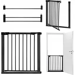 Загородження універсальне MoMi Paxi Plus Black (AKCE00048) - мініатюра 7
