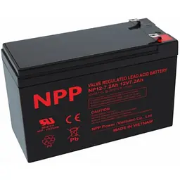 Акумулятор NPP NP12-7,2 AGM (12V 7,2Ah)