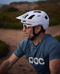 Велошлем POC Axion SPIN M/L Білий - мініатюра 5
