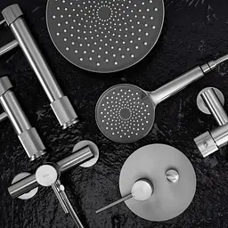Душова система прихованого монтажу Rea Lungo Stripe із системою BOX nickel brushed REA-P9493 - мініатюра 5