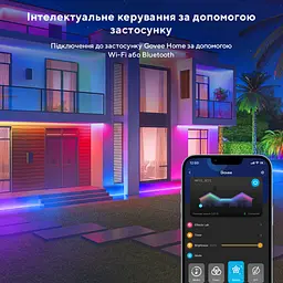 Світлодіодна стрічка Govee Phantasy Outdoor LED RGBIC Strip Lights 10м Білий (H61723D1) - мініатюра 7