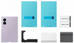 Чохол Samsung Fold 8 Wide Silicone Magnet Case EF-EF971CVEGUA Violet (7292263) - мініатюра 3