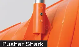 Лопата-ківш Form-Plastic Shark 1 130х72 см помаранчева (2410(1)) - мініатюра 3