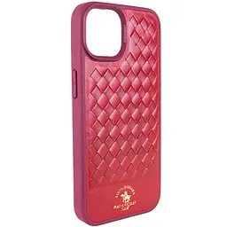 Шкіряний чохол Polo Santa Barbara для Apple iPhone 15 Plus (6.7) Red - мініатюра 2
