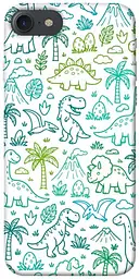 TPU чохол Demsky Dino pattern для Apple iPhone 7 / 8 (4.7")