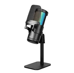 Професійний студійний конденсаторний мікрофон Jmary MCPW13 USB RGB Black