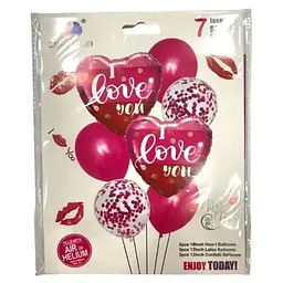 Набір куль Серце Love 7 шт.