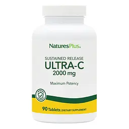 Вітаміни та мінерали Natures Plus Ultra-C 2000 Sustained Release, 90 таблеток