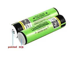 Акумулятор LiitoKala 18650 Li-Ion Lii-34B Високоємнісний із захистом 3400 mAh 3.7V 6А Зелений Protection Circuit Board - мініатюра 4