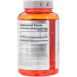 Олія МСТ Now Foods MCT Oil 1000 мг 150 желатинових капсул - мініатюра 2