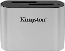 Кардрiдер Kingston iдер Workflow Dual-Slot SDHC/SDXC UHS-II Card Reader (WFS-SD)