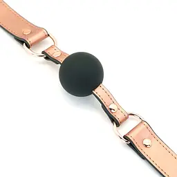 Кляп Liebe Seele Rose Gold Memory Ball Gag - мініатюра 6