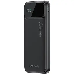 Універсальна мобільна батарея Choetech 10000mAh 22.5W PD,QC3.0 2USB-A+USB-C Чорний