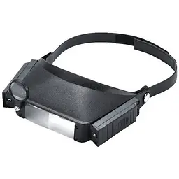 Лупа бінокулярна 1.5X 3X 6.5X 8X з підсвіткою Magnifier 81007