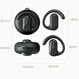 Навушники TWS Vention OpenBeat O11 Black - мініатюра 3