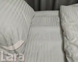 Постільна білизна LARA сатин-страйп Light gray d13040e євро - мініатюра 7