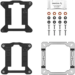 Кулер для процесора Deepcool AG400 1700 AM5 (R-AG400-BKNNMN-G-1) - мініатюра 8