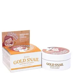 Гідрогелеві патчі під очі Esfolio Gold Snail Hydrogel Eye Patch із золотим равликом