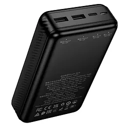 Зовнішній акумулятор HOCO J165A Honey power bank(20000mAh) Black - мініатюра 5