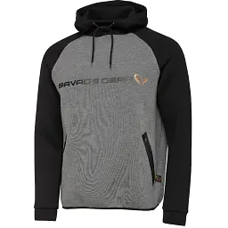 Реглан Savage Gear Tec-Foam Hoodie XXL Dark Grey Melange