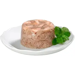 Вологий корм для котів GimCat Shiny Cat Filet шматочки в желе з тунцем і лососем 70 г - мініатюра 2