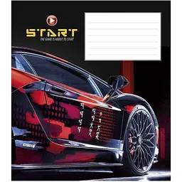 Зошит учнівський Школярик Start the game в лінію 12 аркушів 30 шт. (012-3231L) - мініатюра 3