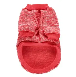 Кофта для собак та котів EcoToys Red S ряба червона A: 25 см B: 34 см C: 20 см 7105 - мініатюра 2