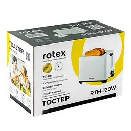Тостер Rotex RTM120-W - мініатюра 4
