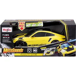 Ігрова автомодель Maisto Porsche 911 GT3 RS 1:24 (81733 yellow) - мініатюра 6