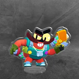 Акрилова колекційна фігурка Brawl Stars Кленсі 10 см - мініатюра 2