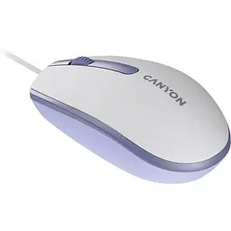 Миша Canyon M-10 Wired White Lavender (CNE-CMS10WL) - мініатюра 4