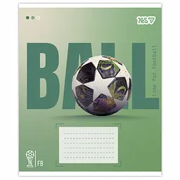 Зошит шкільний Yes Ball А5 12 аркушів клітинка 25 шт. (768676) - мініатюра 3