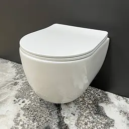 Підвісний унітаз VBI Vulcano white VBI-020400, Білий - мініатюра 2