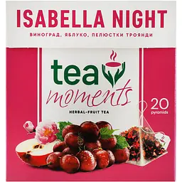 Чай Tea Moments Isabella Night 32 г (20 пир. х 1.6 г) - мініатюра 2