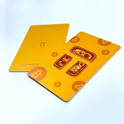 Криптогаманець Tangem Wallet 2.0 Bitcoin Pizza Day 2025 набір з 3 карток (TG-PIZZA) - мініатюра 4